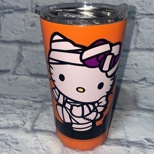 Hello Kitty Sanrio Spooky Mummy Ghost Bats Stainless Steel Halloween Tumbler